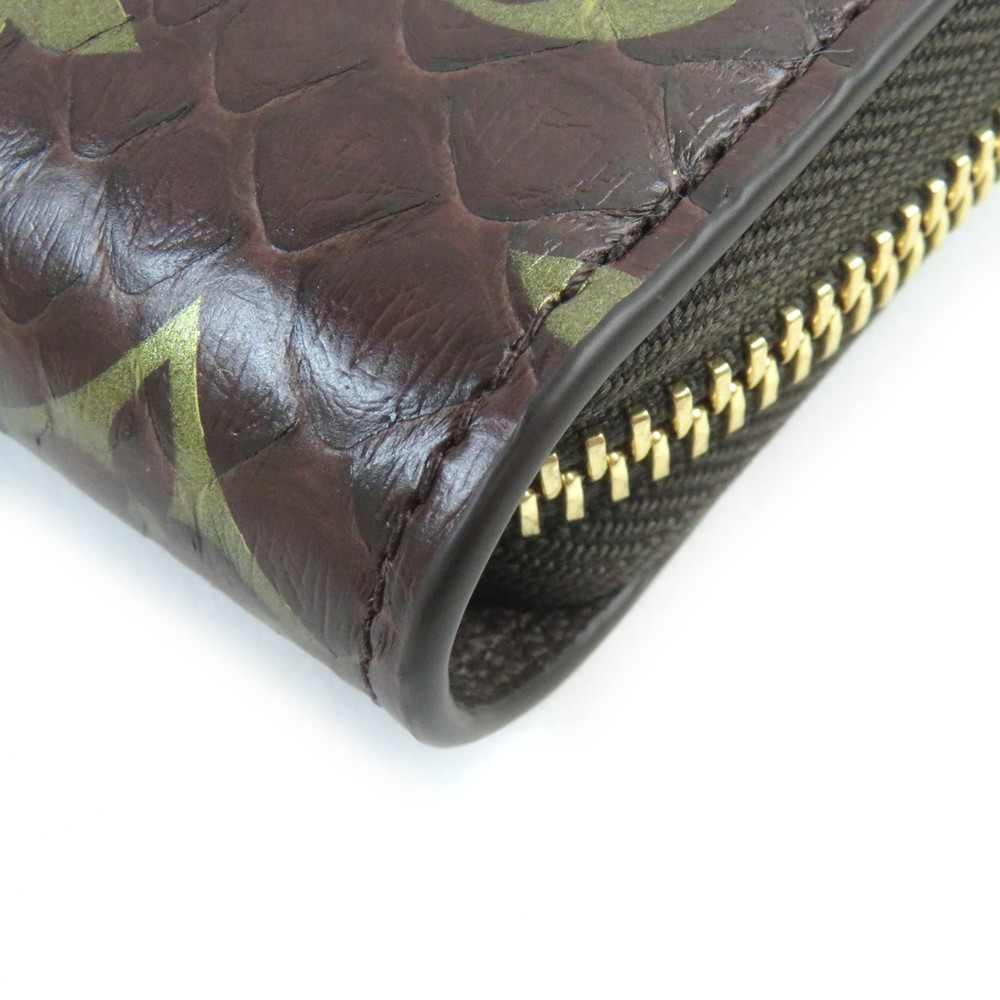 Louis Vuitton Zippy Wallet Monogram Python Brown - image 6